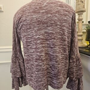 Umgee Burgundy Bell Sleeve B